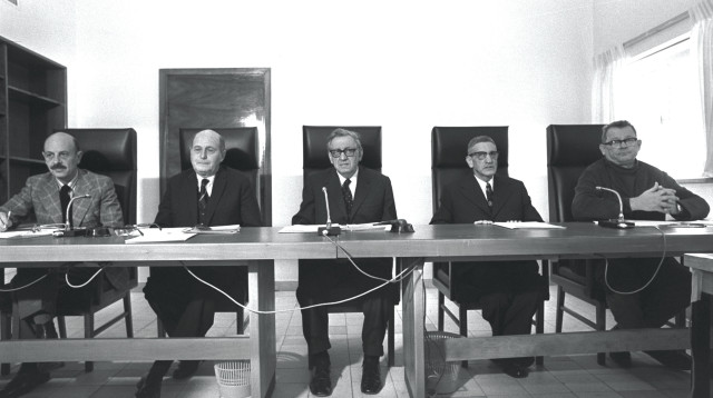 ועדת אגרנט (צילום: סער יעקב, לע"מ)