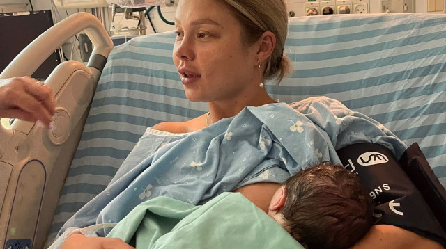 ליזה ביך הפכה לאמא (צילום: צילום עצמי)