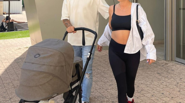 ליזה ביך ביציאה מבית החולים  (צילום: צילום פרטי)