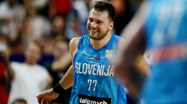 לוקה דונצ'יץ', כוכב נבחרת סלובניה (צילום: רויטרס)