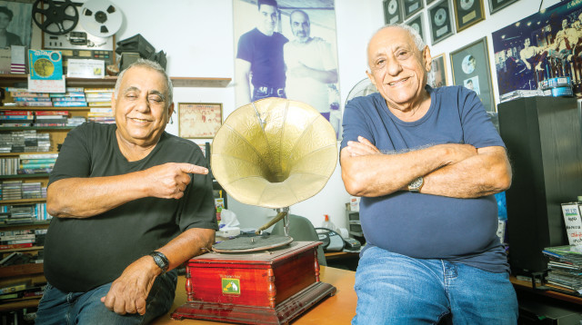 אשר ומאיר ראובני (צילום: שלומי יוסף)