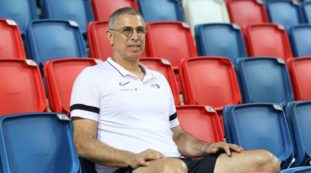 פעם ראשונה בטורניר עם הנבחרת בחו"ל. מוטי דניאל (צילום: דני מרון)