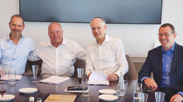 שי פרמינגר, ארי קלמן, רוני נתנזון וערן גריפל (צילום: יחצ)