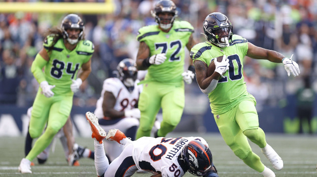 שחקני סיאטל סיהוקס (צילום: GettyImages, Steph Chambers)