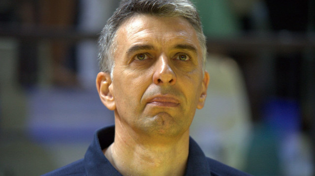 דראגן ג'וקיץ' מאמן נבחרת ישראל בכדוריד (צילום: ניב אהרונסון)