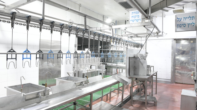 המשחטה שנסגרה בצפון הארץ  (צילום: דוברות המשטרה)