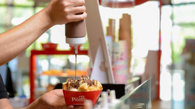 מנת בייטס ברשת Mr. Pretzels  (צילום: יח"צ)