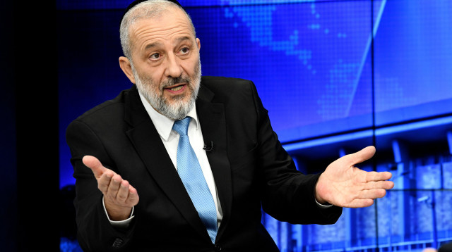 יו"ר ש"ס אריה דרעי (צילום: ראובן קסטרו, וואלה!)