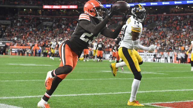 שחקן קליבלנד בראונס מרטין אמרסון ג'וניור (צילום: GettyImages, Nick Cammett)