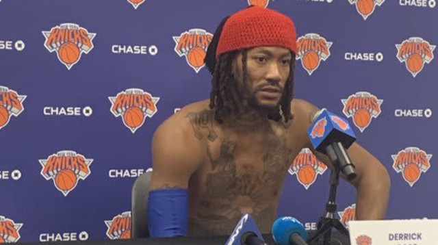 געגועים לעונת ה-MVP. רוז (צילום: צילום מסך, טוויטר)