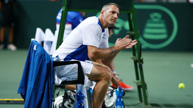 יוני ארליך, טניסאי וקפטן נבחרת ישראל בדייויס (צילום: קובי אליהו)