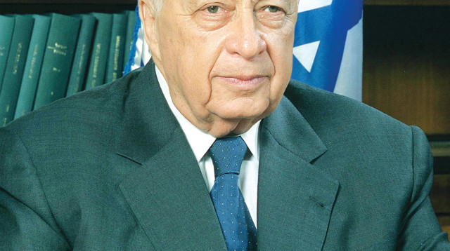 אריאל שרון  ראש ממשלה יעקב סער לעמ  (צילום: יעקב סער, לע"מ)