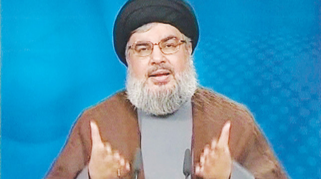 מזכ"ל חיזבאללה חסן נסראללה (צילום: רויטרס)