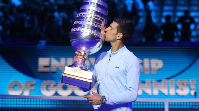 תואר שלישי השנה. דג'וקוביץ' (צילום: רויטרס)