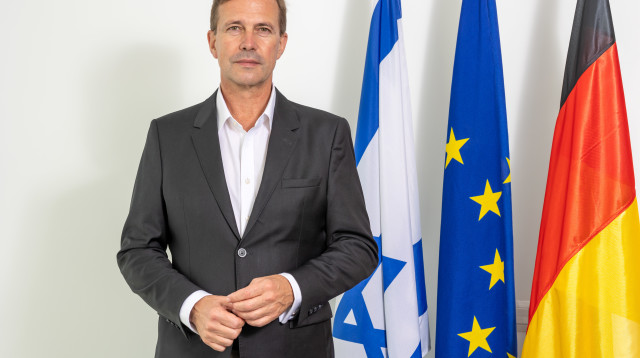 שטפן זייברט, שגריר גרמניה בישראל (צילום: יוסי אלוני)