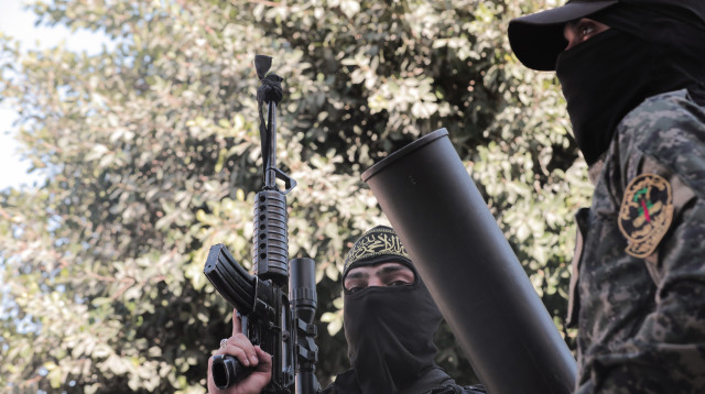לוחמי הג'יהאד האיסלאמי, ארכיון (צילום: עטיה מוחמד, פלאש 90)