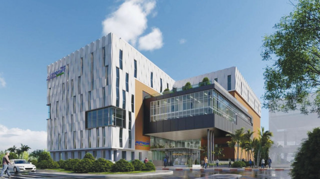 הדמיית בית חולים אסותא ראשון לציון (צילום: יחצ אסותא)