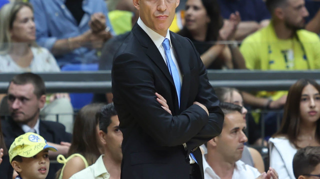 עודד קטש, מאמן מכבי תל אביב (צילום: דני מרון)