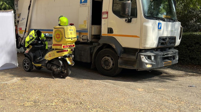 זירת התאוה ברחובות (צילום: תיעוד מבצעי מד"א)