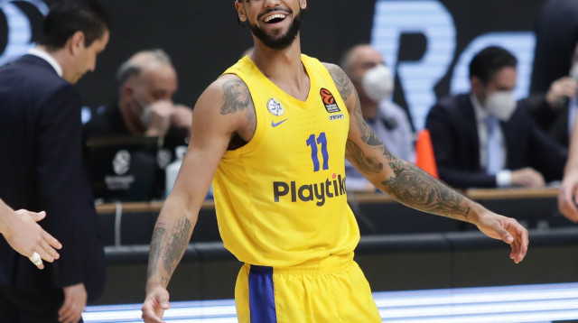 טיילר דורסי שחקן מכבי תל אביב (צילום: דני מרון)