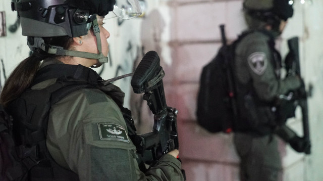 פעילות מג"ב בירושלים (צילום: דוברות המשטרה)