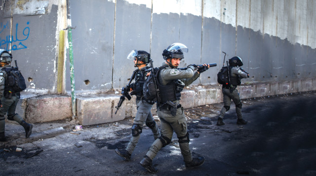 כוח צה"ל בשועפאט (צילום: פלאש 90)