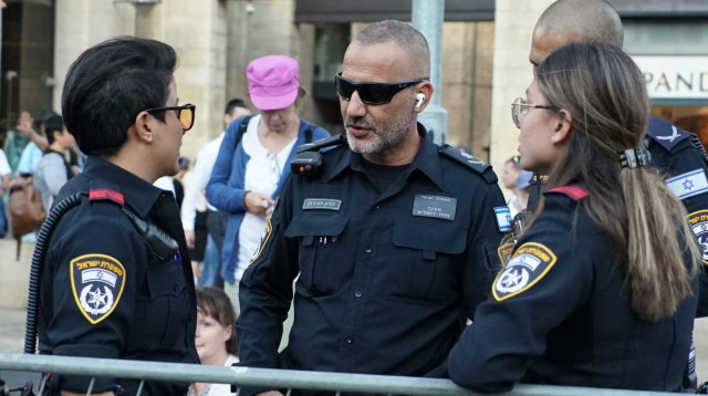 כוחות משטרה בירושלים (צילום: דוברות המשטרה)