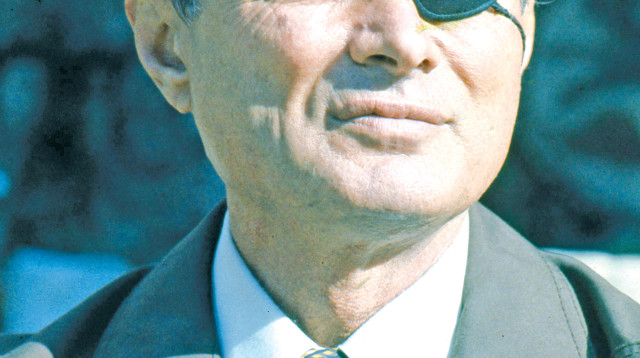 משה דיין  (צילום: שמואל רחמני)