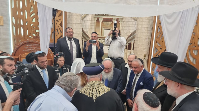 חתונתו של יונתן פולארד (צילום: ללא קרדיט)