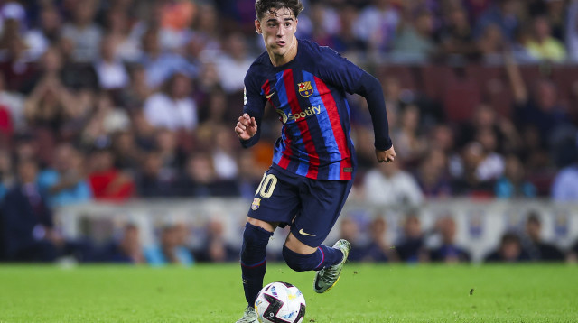 גאבי, קשר ברצלונה (צילום: GettyImages, Eric Alonso)