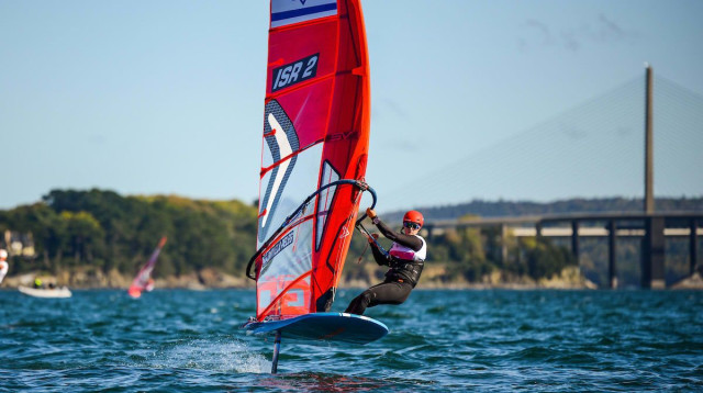 הישג ענק. דניאלה פלג (צילום: אתר רשמי, איגוד השייט)