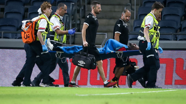 נפצע כבר בתחילת המשחק. קפילוטו (צילום: מאור אלקסלסי)