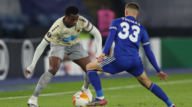 שחקן א.א.ק אתונה, ליוואי גרסיה (צילום: GettyImages, James Williamson - AMA)