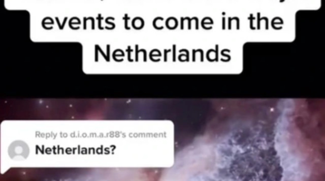 אסון צפוי לקרות באמסטרדם (צילום: מתוך טיקטוק)