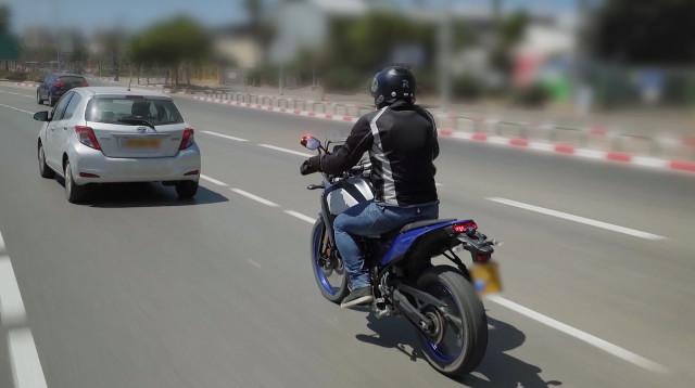 רוכב אופנוע, אילוסטרציה (צילום: "רייד ויז'ן")