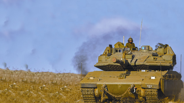 טנק צהלי (צילום: מיכאל גלעדי, פלאש 90)