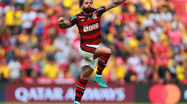 גבריאל ברבוסה, חלוץ פלמנגו (צילום: GettyImages, Buda Mendes)