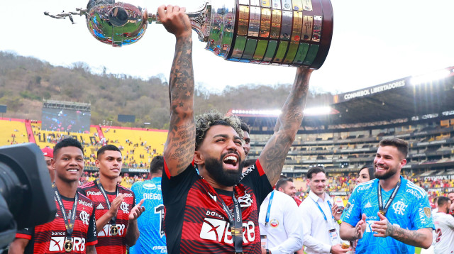 גביגול כבש, פלמנגו שוב אלופת דרום אמריקה (צילום: GettyImages, Hector Vivas)