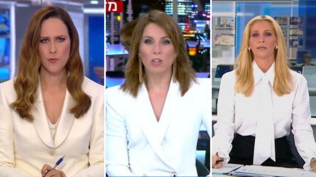 מיכל רבינוביץ', הילה קורח, יונית לוי (צילום: צילום מסך רשת 13,צילום מסך כאן 11,צילום מסך קשת 12)