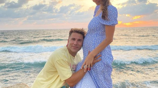 רוי מילר ואשתו שירי פדלון (צילום: צילום מסך אינסטגרם)