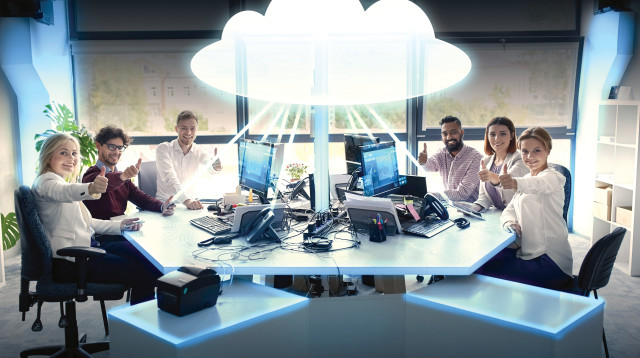 אחסון בענן (צילום: אינגאימג)