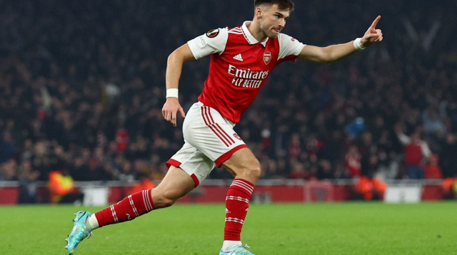 שער מוקדם שהבטיח מקום ראשון. קיראן טיירני (צילום: רויטרס)