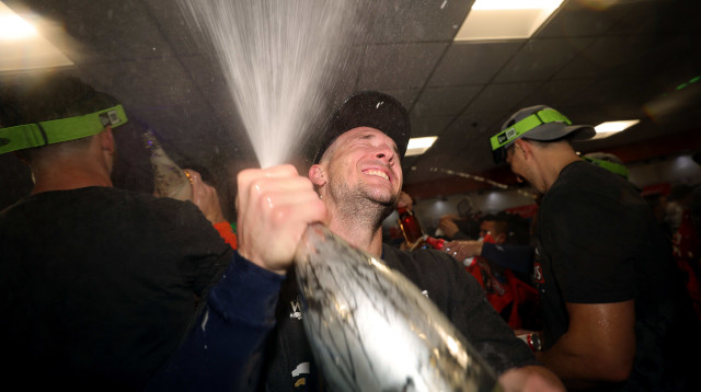 אלכס ברגמן שחקן יוסטון אסטרוס (צילום: GettyImages, Carmen Mandato)