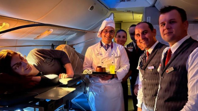 הסירו בשבילה מושבים (צילום: מתוך אינסטגרם)