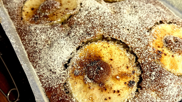 עוגת תפוחים (צילום: פסקל פרץ-רובין)