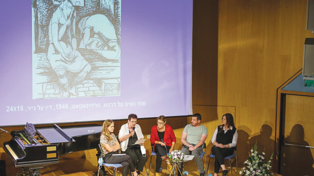 עצרת ליל הבדולח (צילום: אלישע אבן טוב)