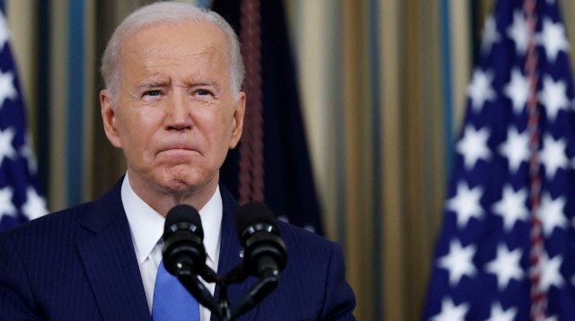 נשיא ארה"ב ג'ו ביידן (צילום:  REUTERS/Tom Brenner)