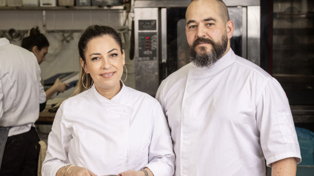 קרן ואיציק קדוש (צילום: אבישג שאר ישוב)