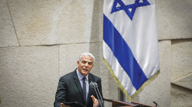 יאיר לפיד (צילום: נועם ריבקין פנטון, פלאש 90)