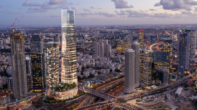 פרויקט "Beyond" בגבעתיים. ראשון מסוגו בישראל (צילום: הדמיה ברעלי-לויצקי-כסיף)